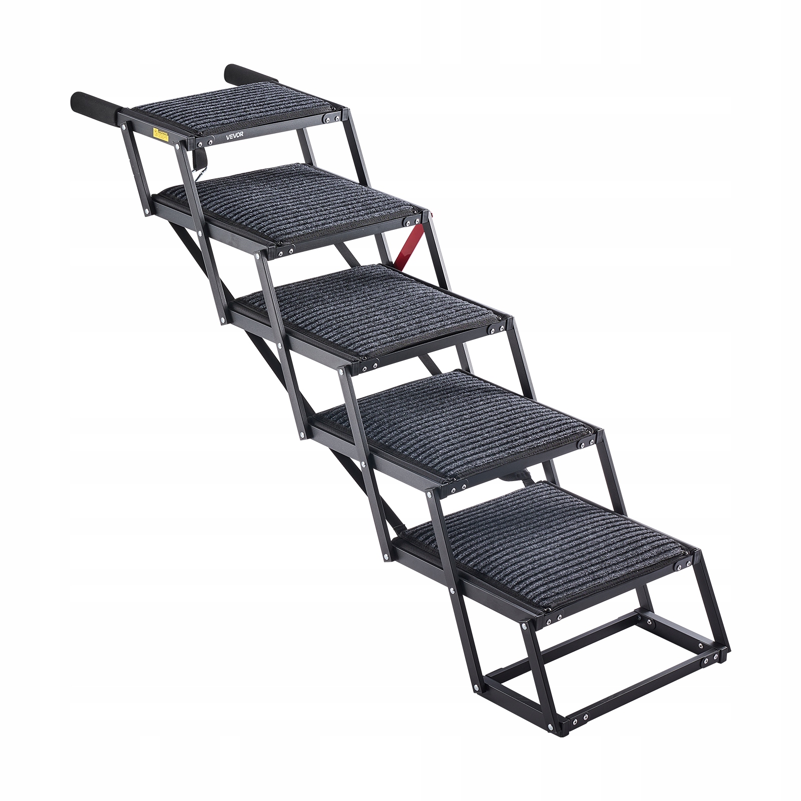 Vevor Skládací rampa pro psa Nosnost 90 kg S 5 stupni pro auto