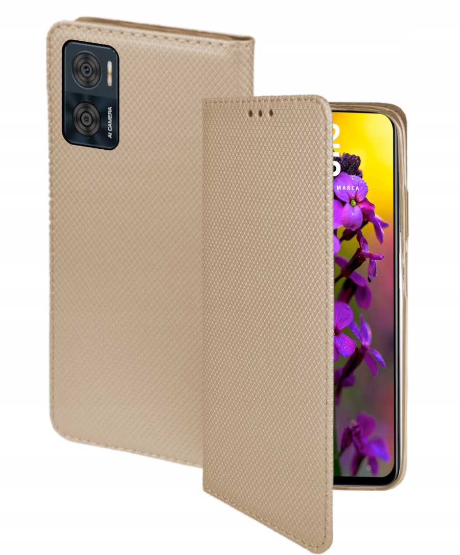 

Etui do Motorola E22 E22i Obudowa Wallet Z Klapką