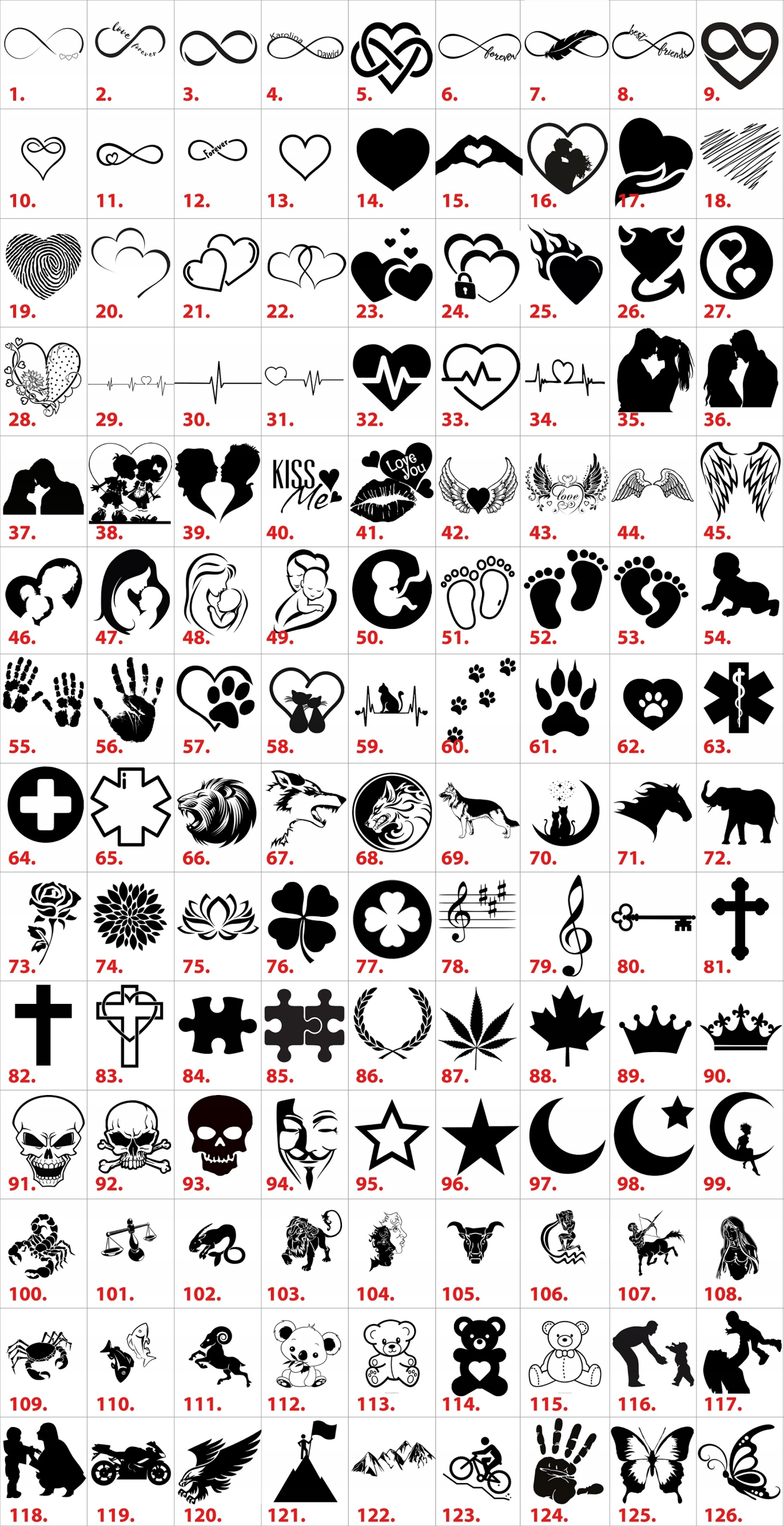 Bransoletka SKÓRZANA IMIONA RODZINY GRAWER Kolor czarny