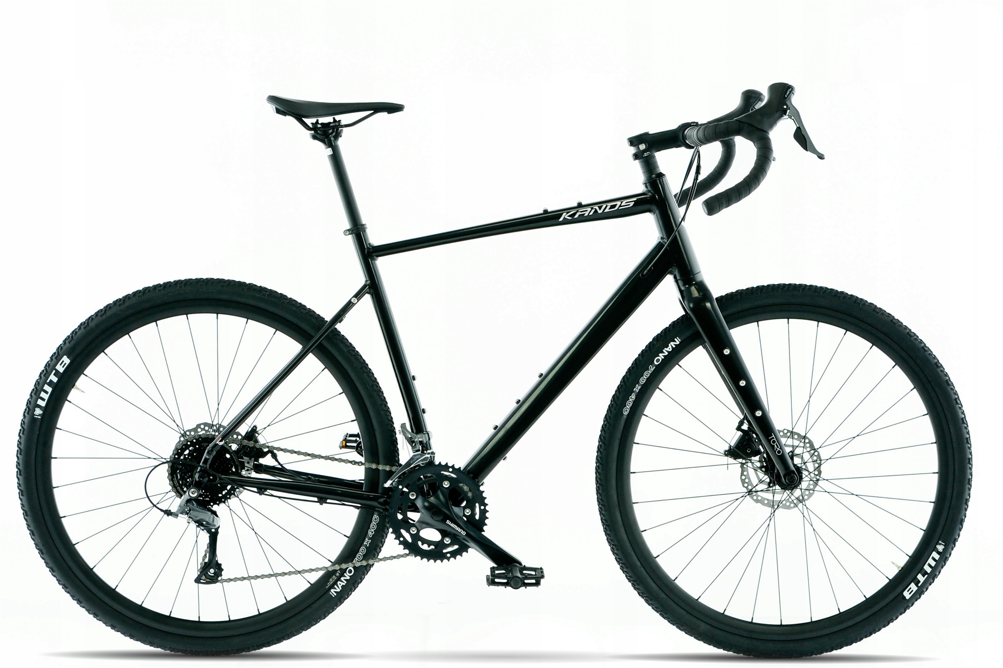 Rower Gravelowy 28 Kands Toro 1.0 Claris czarny połysk L wz 180-190 cm 2026