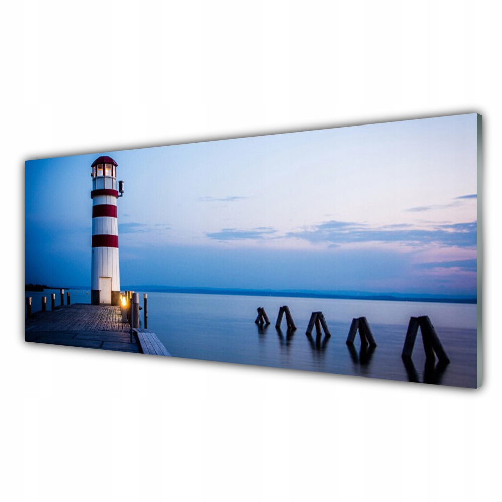 

Obraz akrylowy 125x50 Latarnia Morska Architektura
