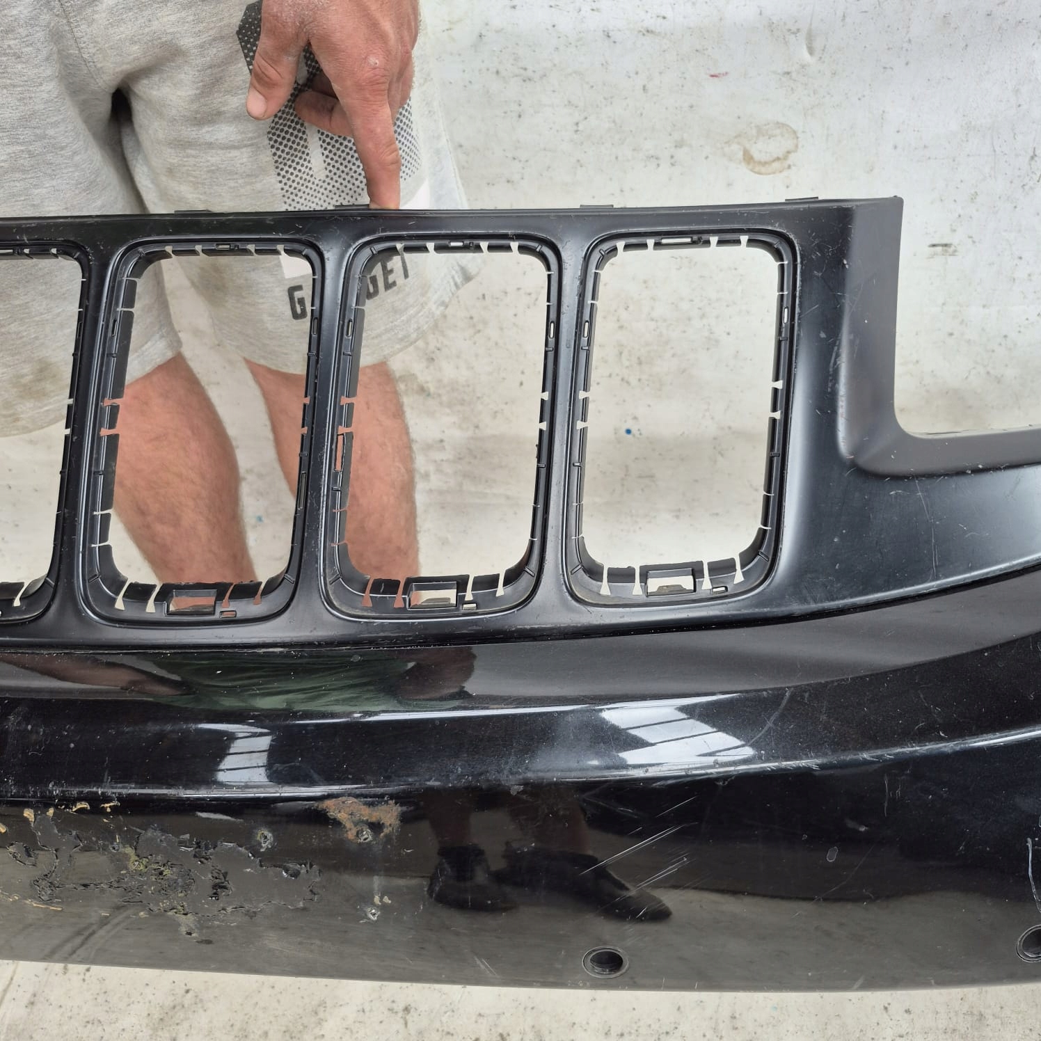 JEEP GRAND CHEROKEE WK2 SUMMIT 14-16 bumper front front 1WL31TRMACA