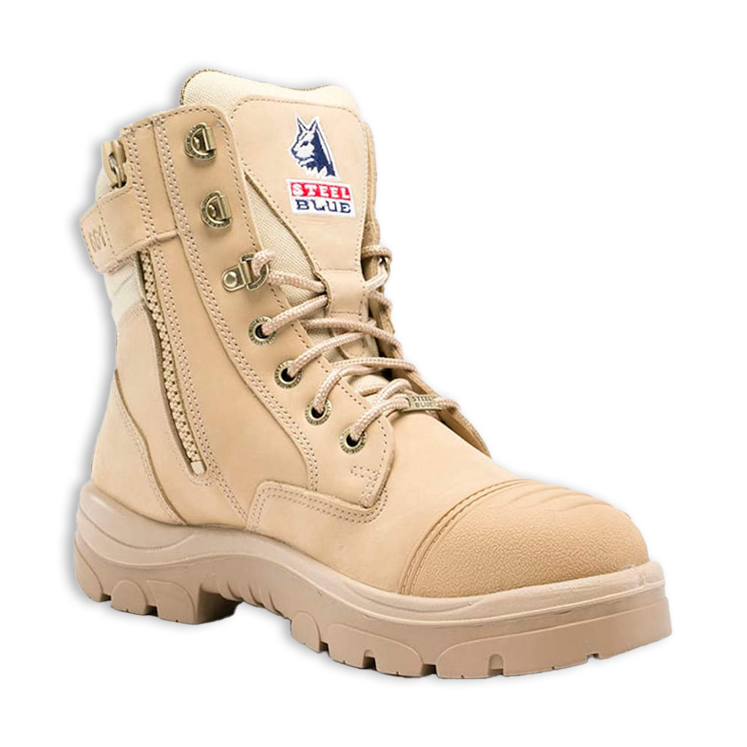 Buty Steel Blue Southern Cross Zip Sand S3