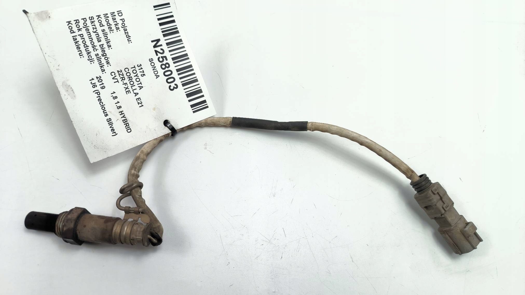 SONDA LAMBDA 89465-47090 1.8 HYBRID TOYOTA COROLLA E21