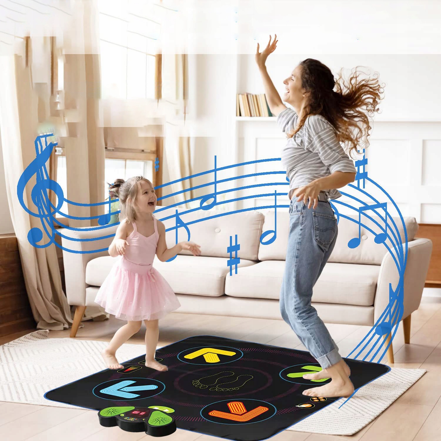 великий танцювальний килимок танцювальний музичний ігровий код виробник танцювальний килимок