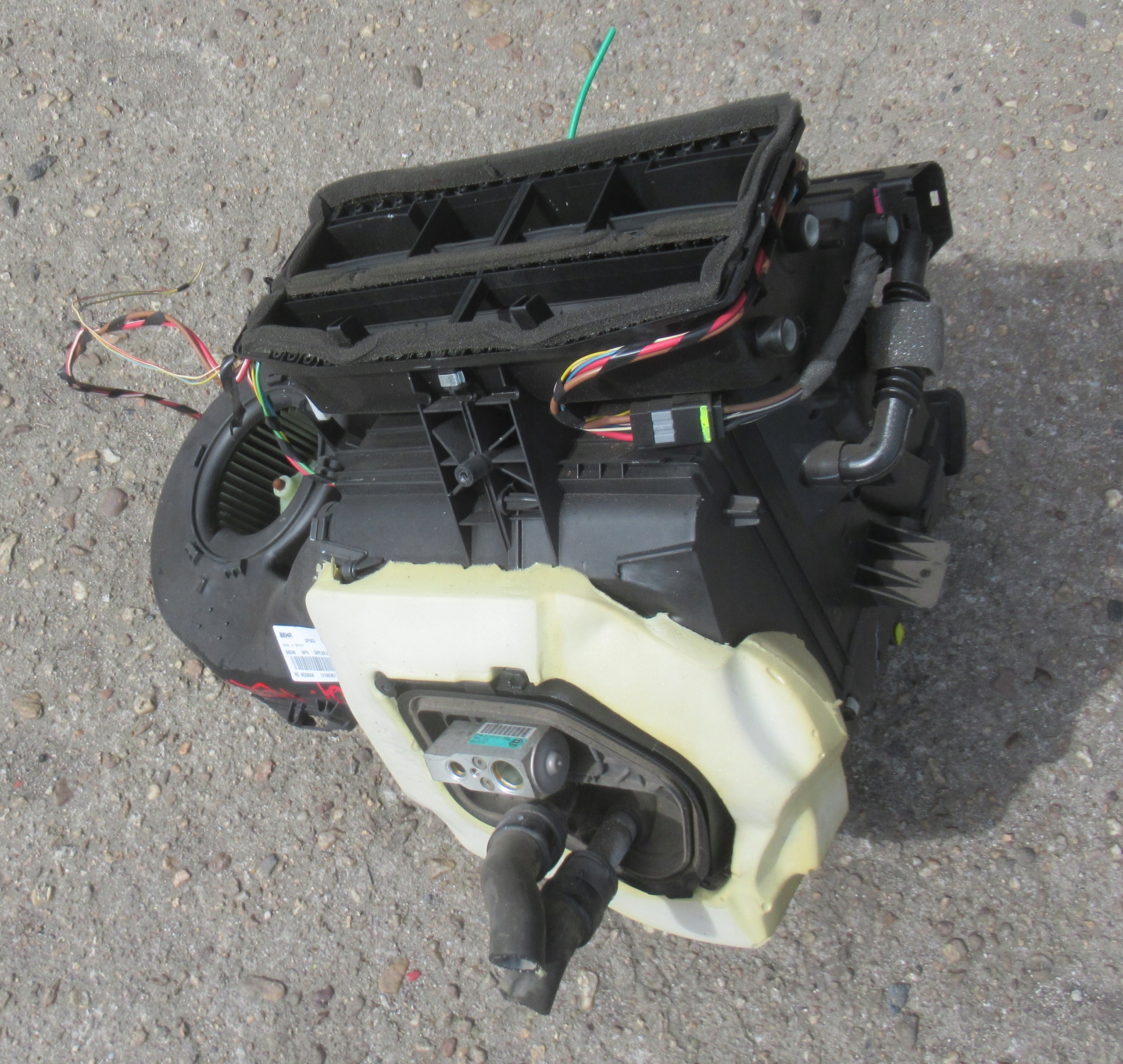 OPEL MERIVA A 04R heater heating complete 13199307