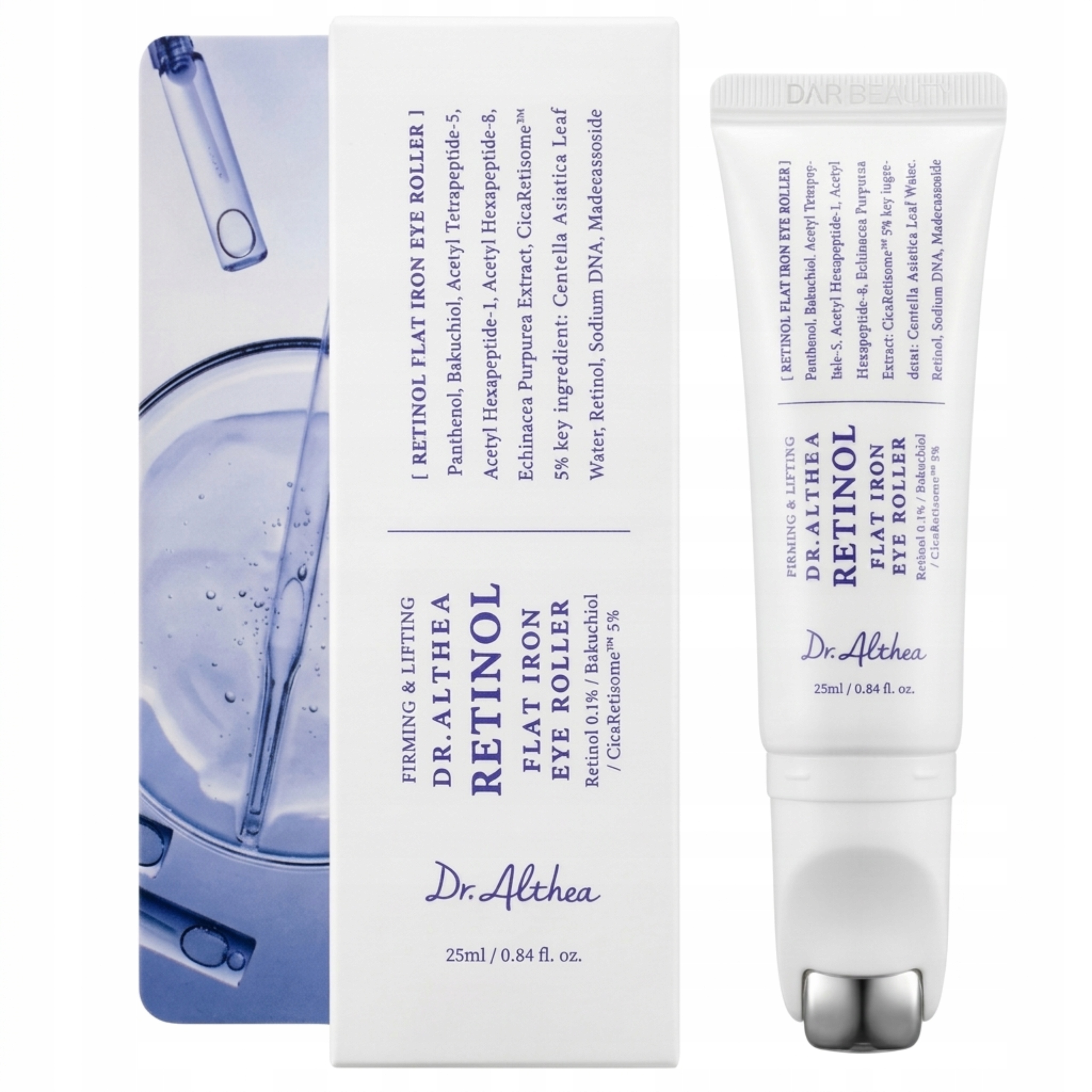 Oční sérum s rollerem Dr.Althea Retinol Flat Iron Eye Roller 25 ml
