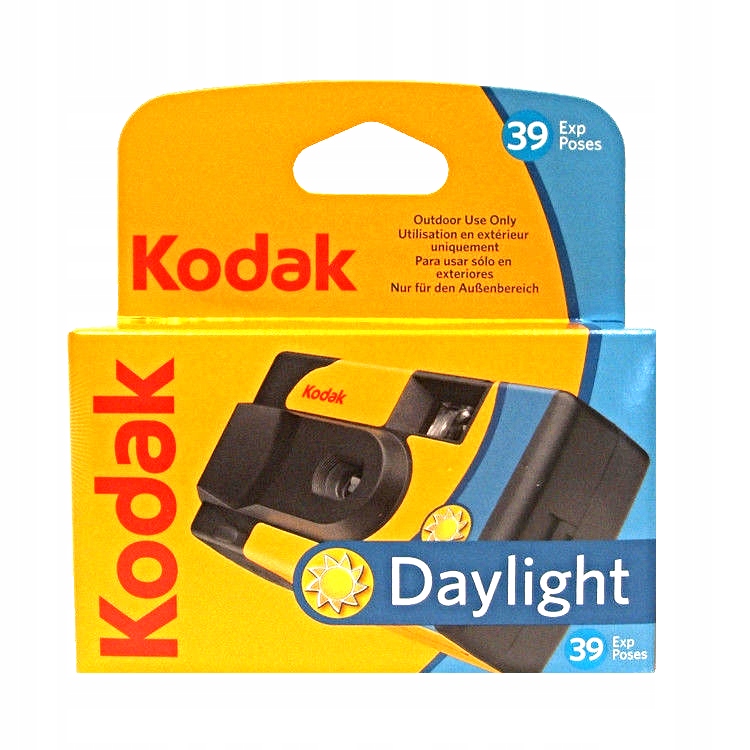 

Kodak Aparat jednorazowy Daylight 800/39