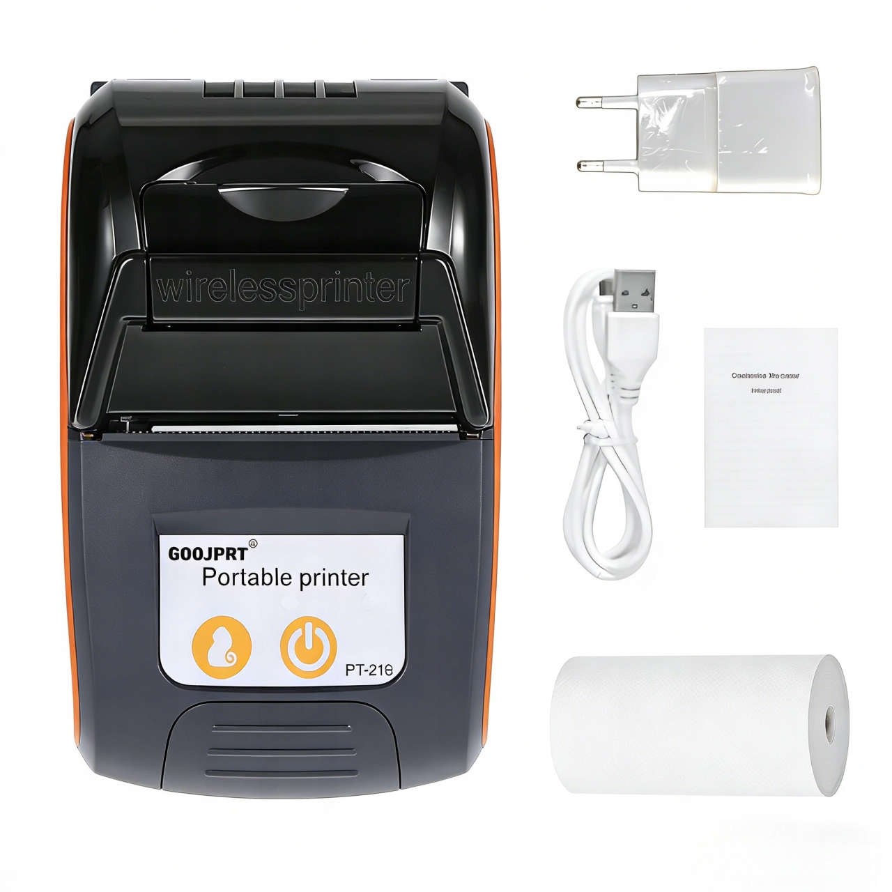 Termální Přenosná Tiskárna Účtenek 58 mm Usb Bt