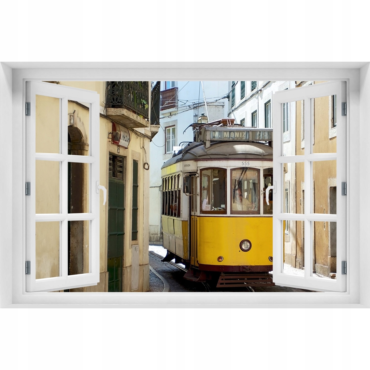 

Fototapeta Naklejka na ścianę Tramwaj z Lizbony