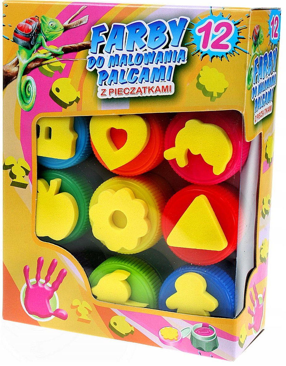 

Farby do Malowania Palcami 15 ml x