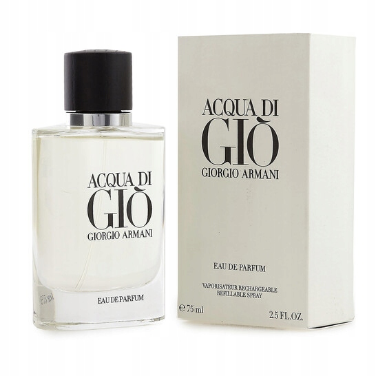 Giorgio Armani Acqua di Gio 75ml Edp Woda Perfumowana Perfumy Zapach Damski