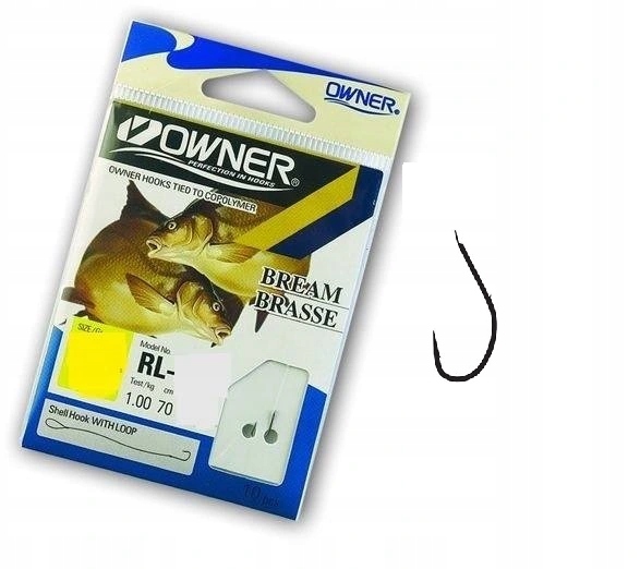 

Haczyki z Przyponami Owner RL-286 nr 10/ 0.12mm