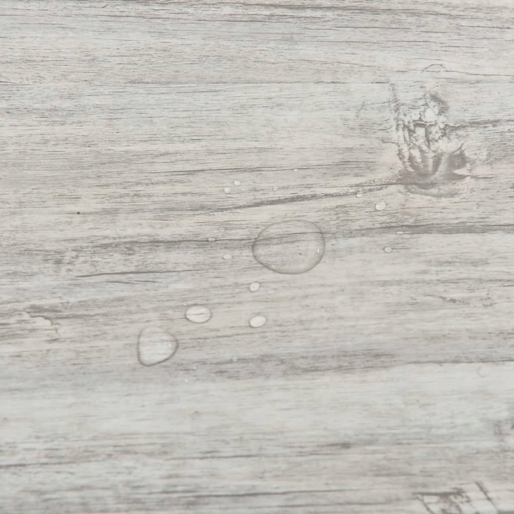 SAMOPRZYLEPNE PANELE PODŁOGOWE 55 SZT. PVC 5,11M² SZARE Długość 30.5 cm