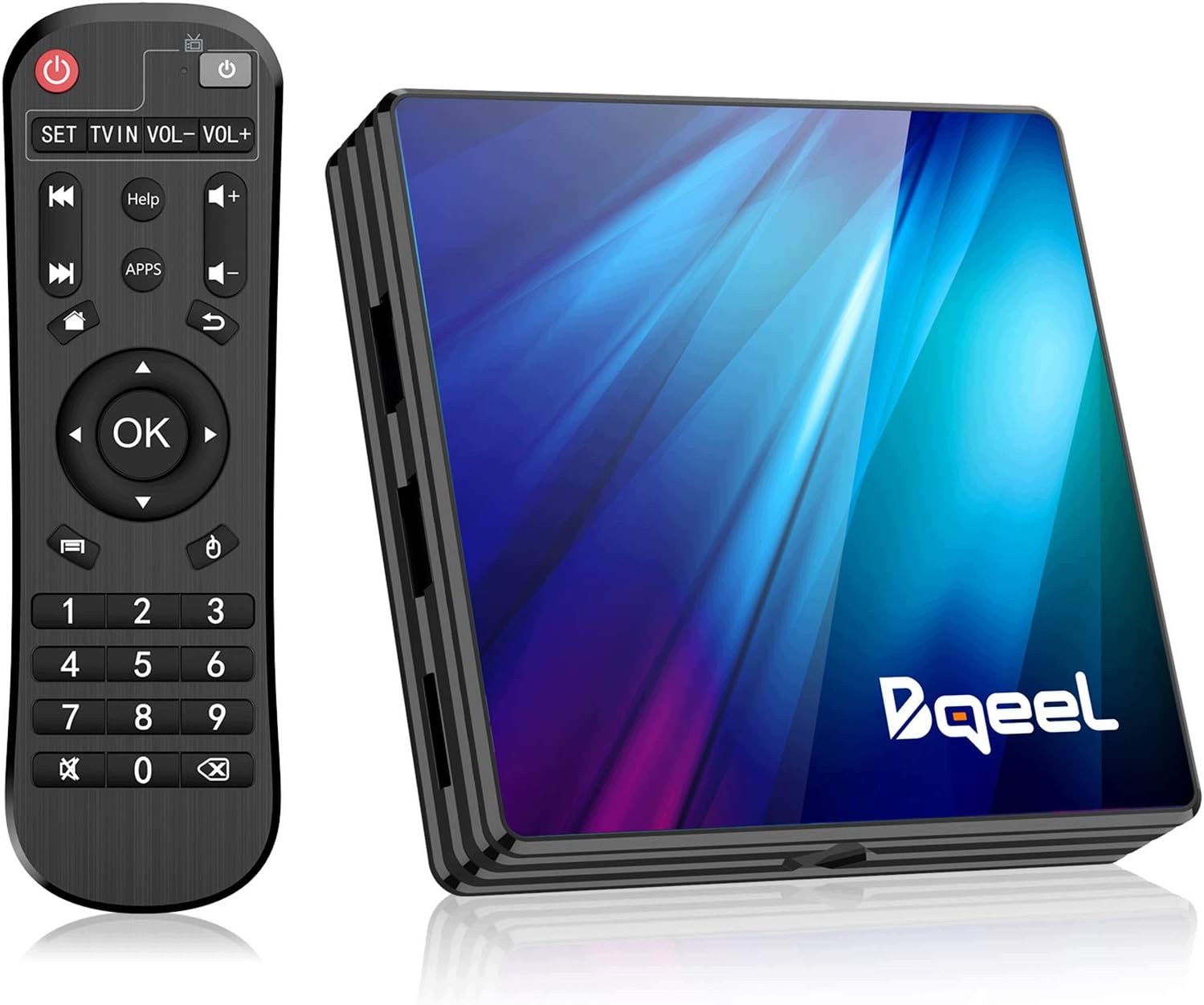 Bqeel R1 Plus – Android Tv Box 4GB/64GB