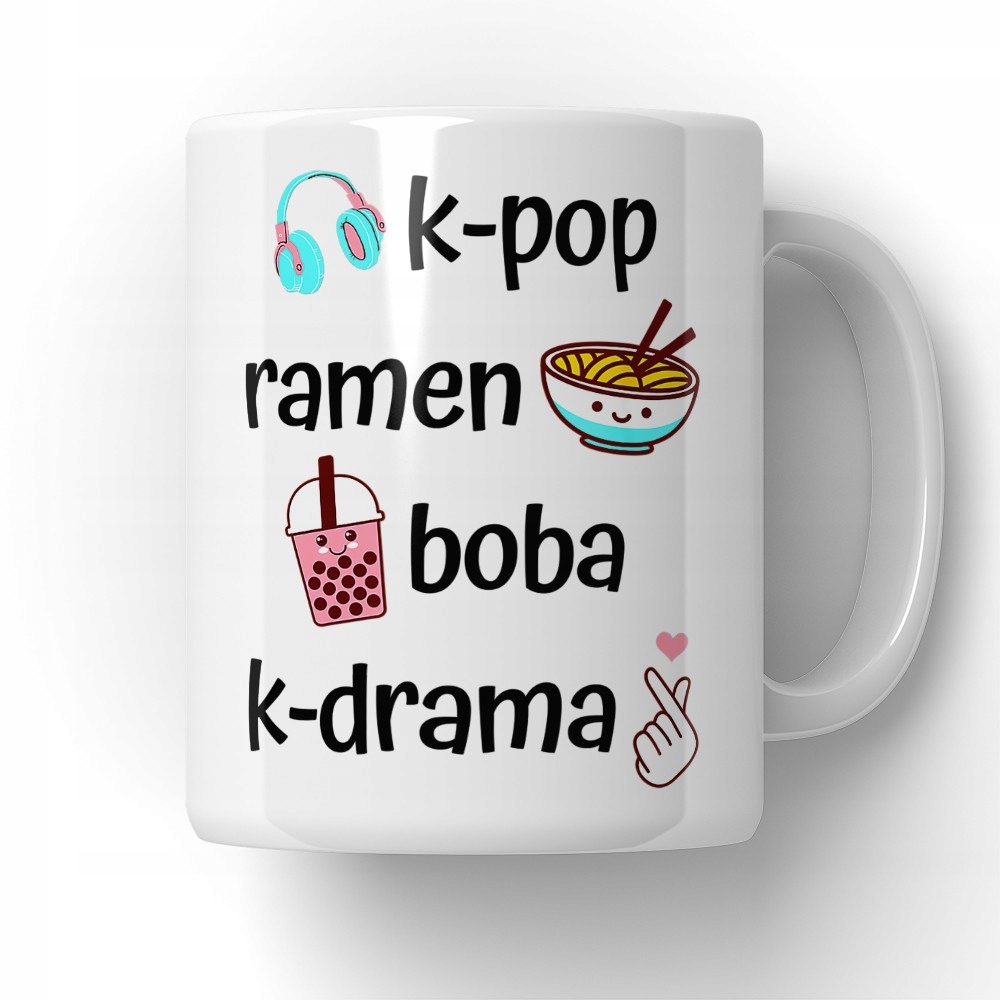 

Kubek K-Pop Telenowela I Bubble Tea