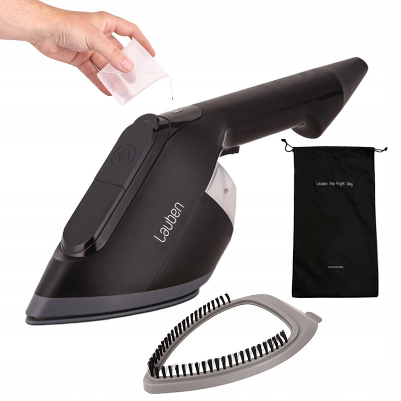Žehlička Lauben na oblečenie z rôznych tkanín, žehlenie, horizontálne žehlenie