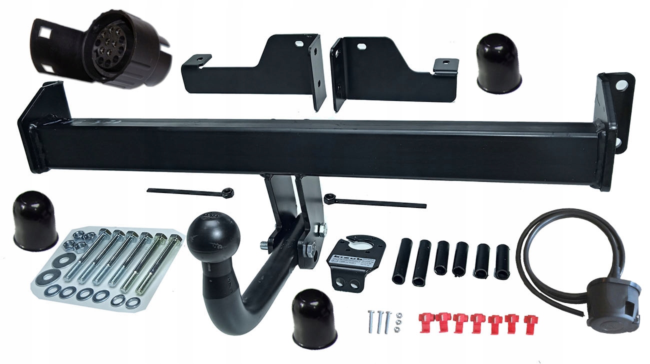 OPEL COMBO C 2001-2012 HAK HOLOWNICZY+WIĄZKA7PIN13