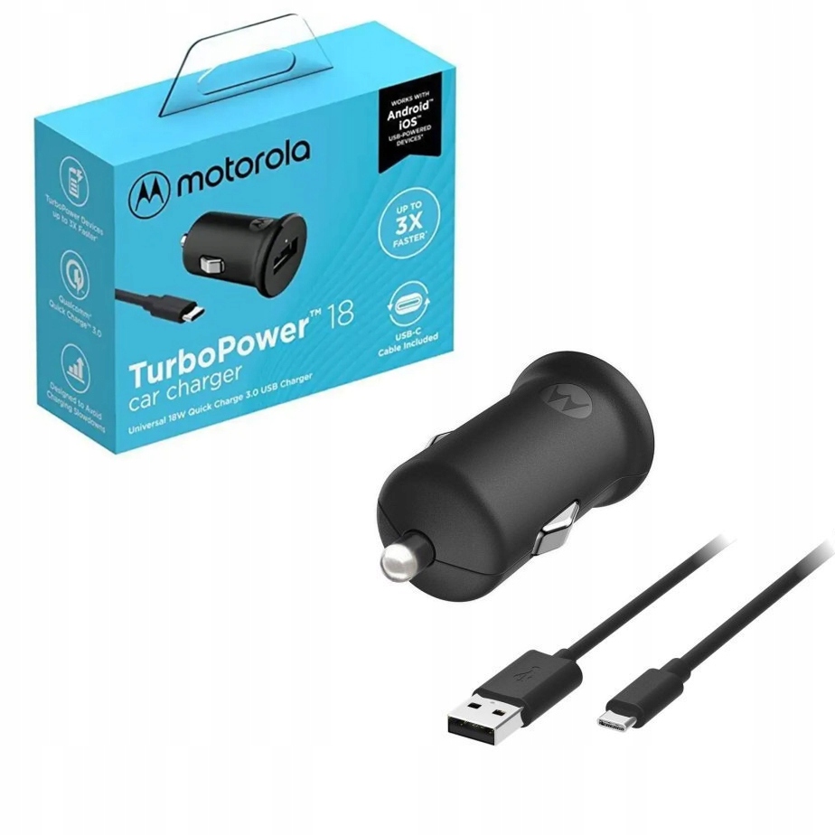 

Oryg Ładowarka Motorola TurboPower 18W Usb-c
