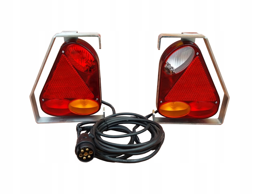 GOTOWA INSTALACJA PRZYCZEPY PRZEWODY LAMPY 12V 3 4