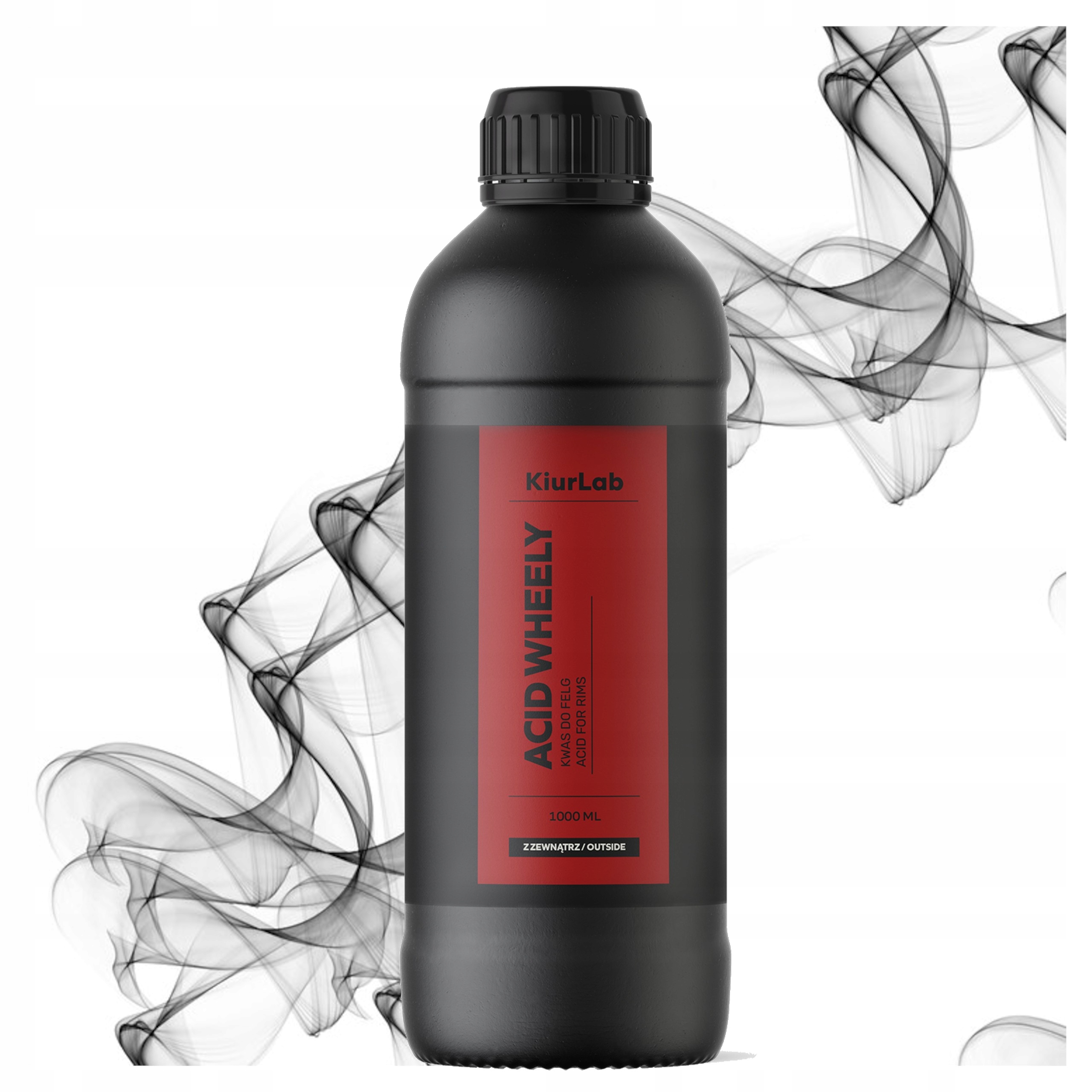 KiurLab Acid Wheely 1L Mocny płyn kwas do czyszczenia felg
