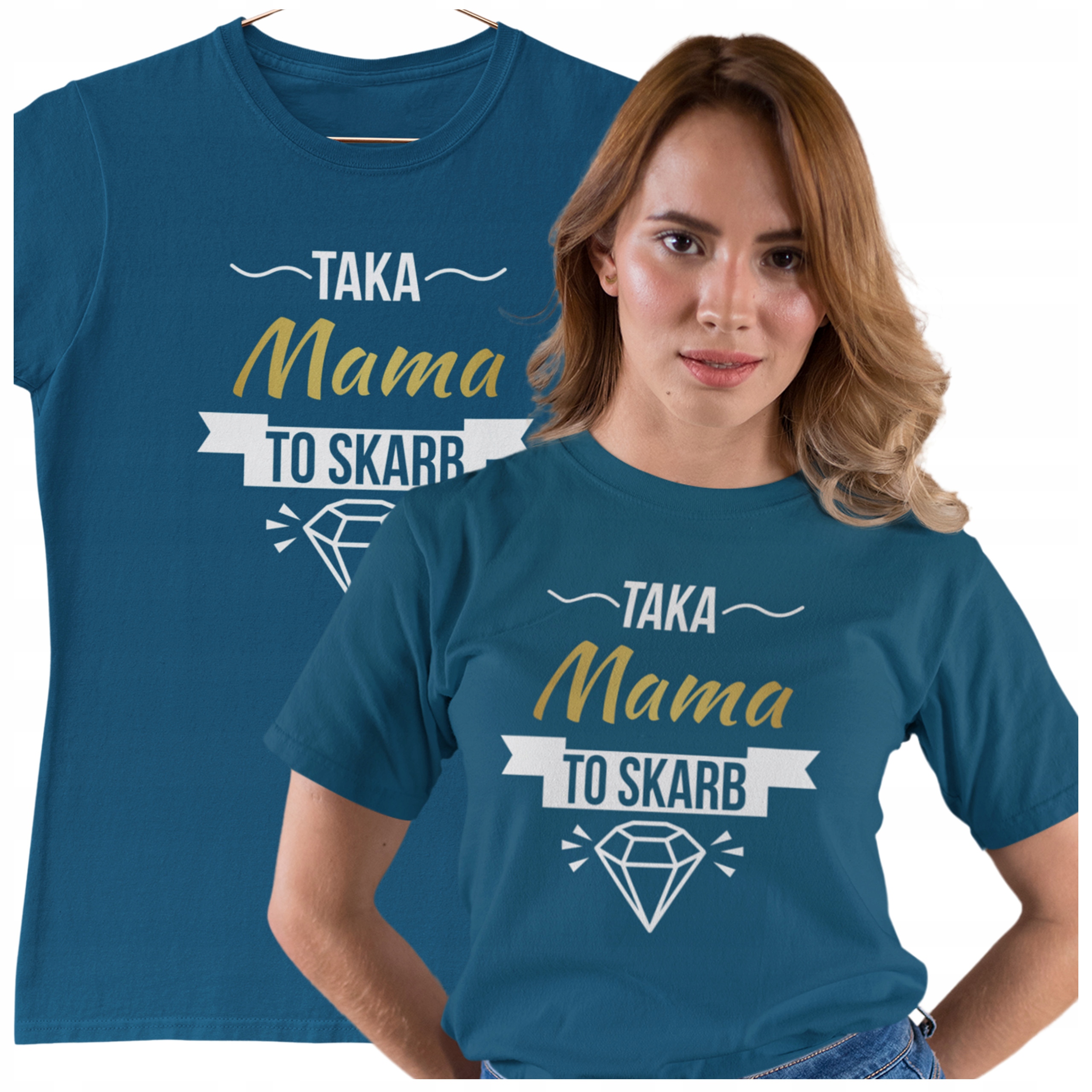 

Koszulka Dla Mamy Na Dzień Mamy Taka Mama To Skarb