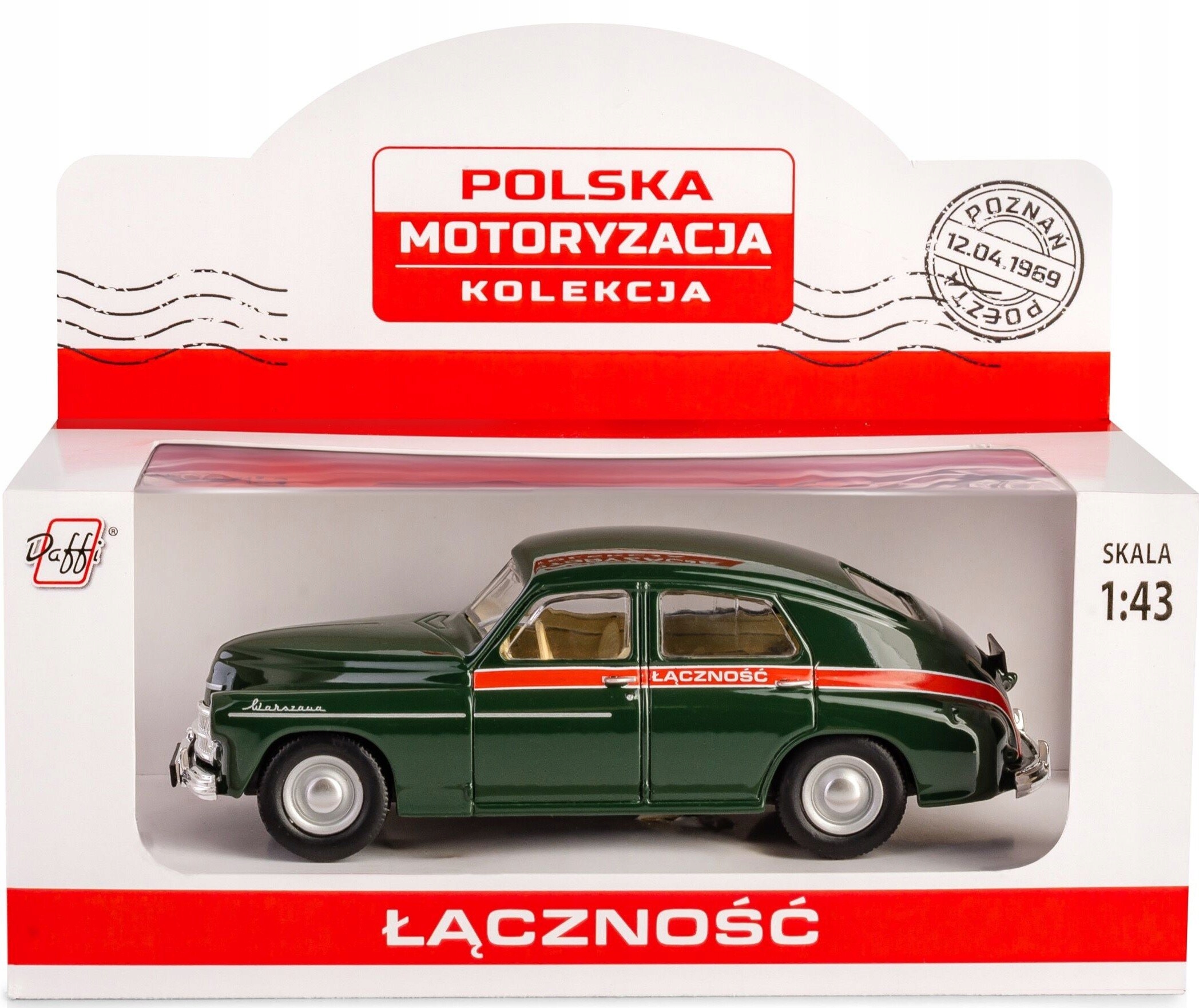 DAFFI WARSZAWA M20 ŁĄCZNOŚĆ PRL METAL Wiek dziecka 3 lata +