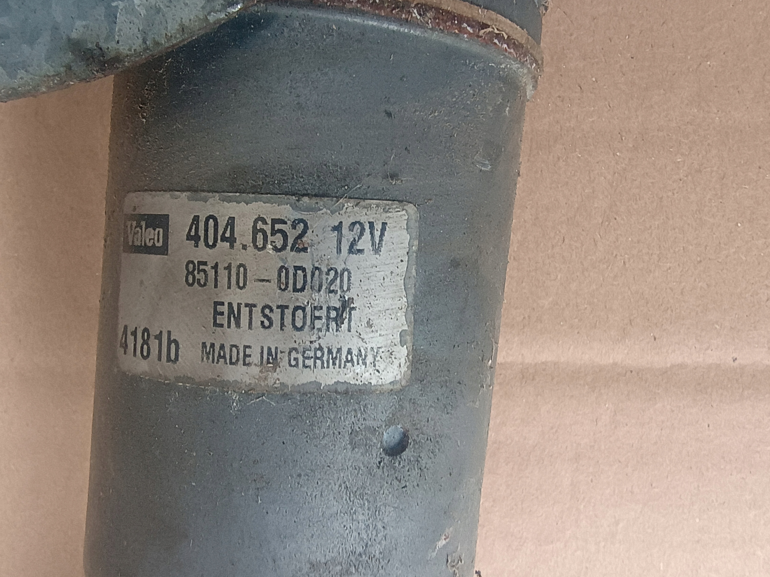 Wischergestänge 404652 TOYOTA YARIS und
