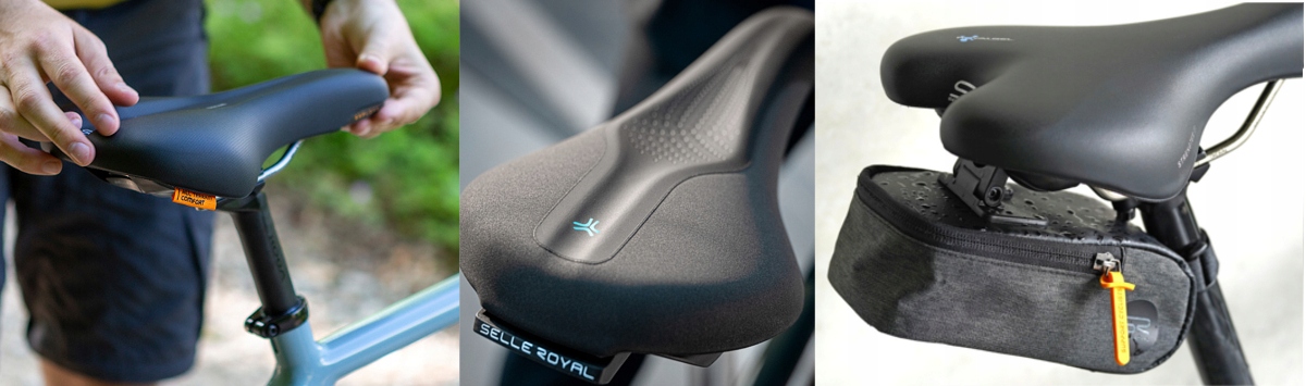 Siodełko Selle Royal Respiro Soft Moderate Szerokość 182 mm