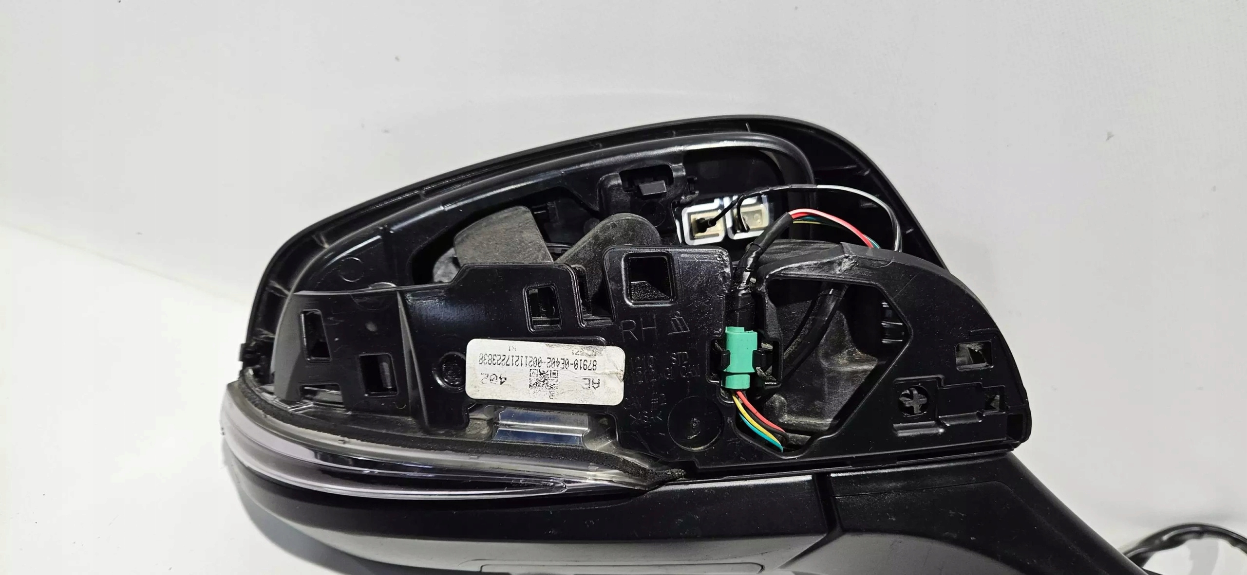 mirror right TOYOTA HIGHLANDER IV 14PIN + 4PIN