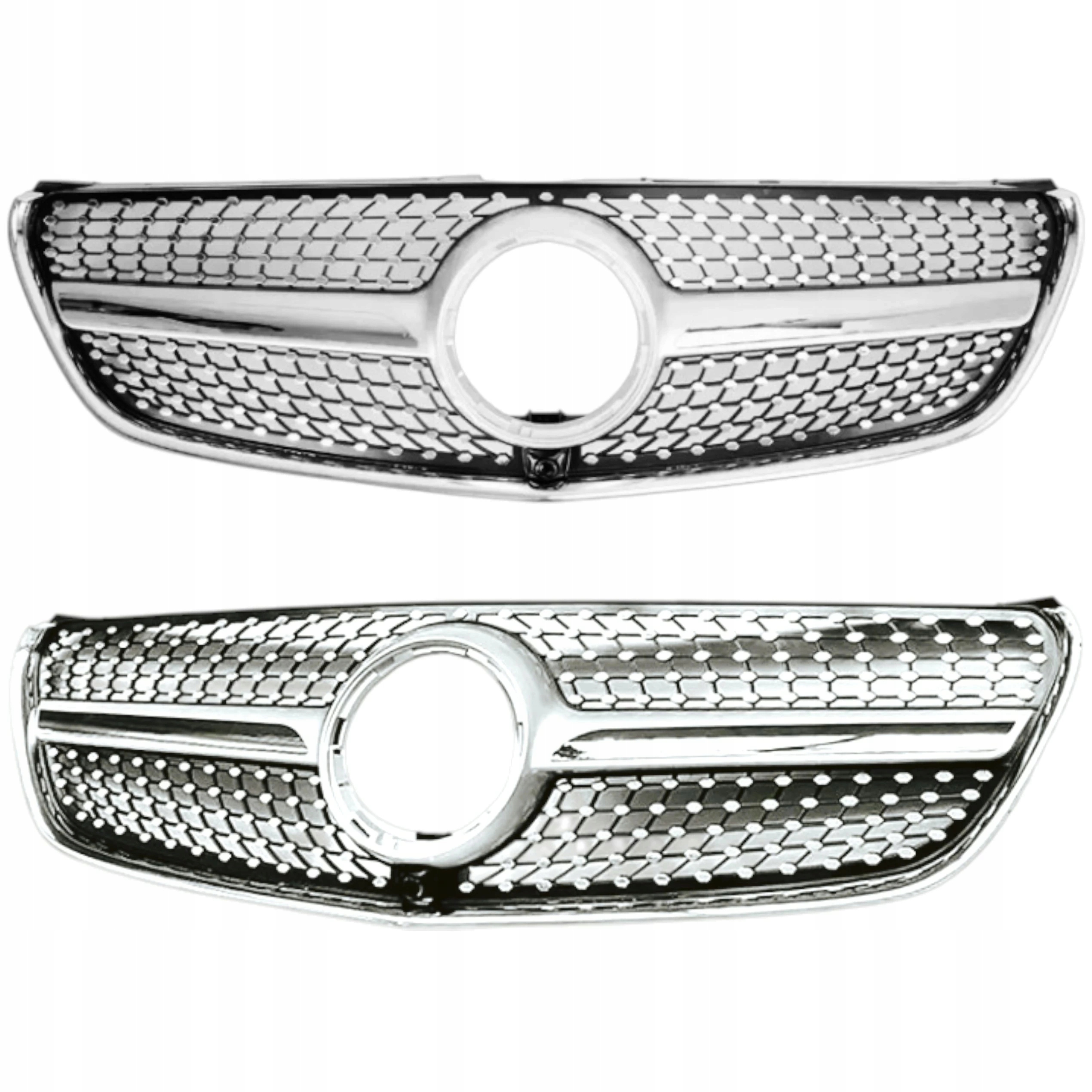 Gril Přední Atrapa Chladiče Mercedes Vito W447 2016-2019 Diamond