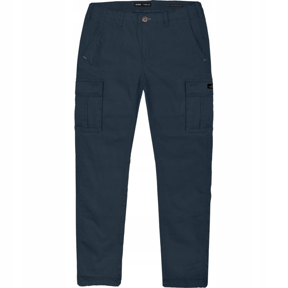 Velké pánské kalhoty Kapsáče modré CCP-402 Double