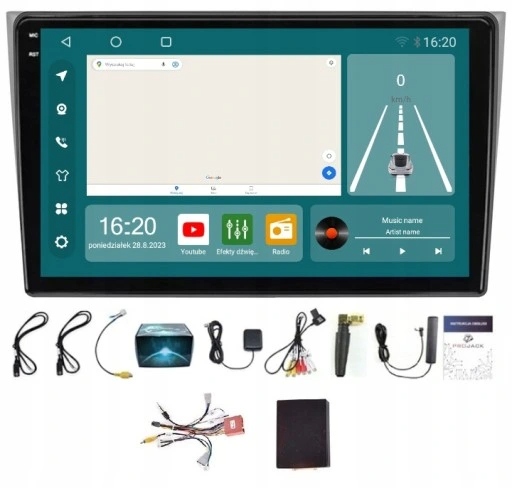 Rádio Navigace Android Carplay Mazda CX-9 2007-2015 Bt Wifi 8/256GB Sim