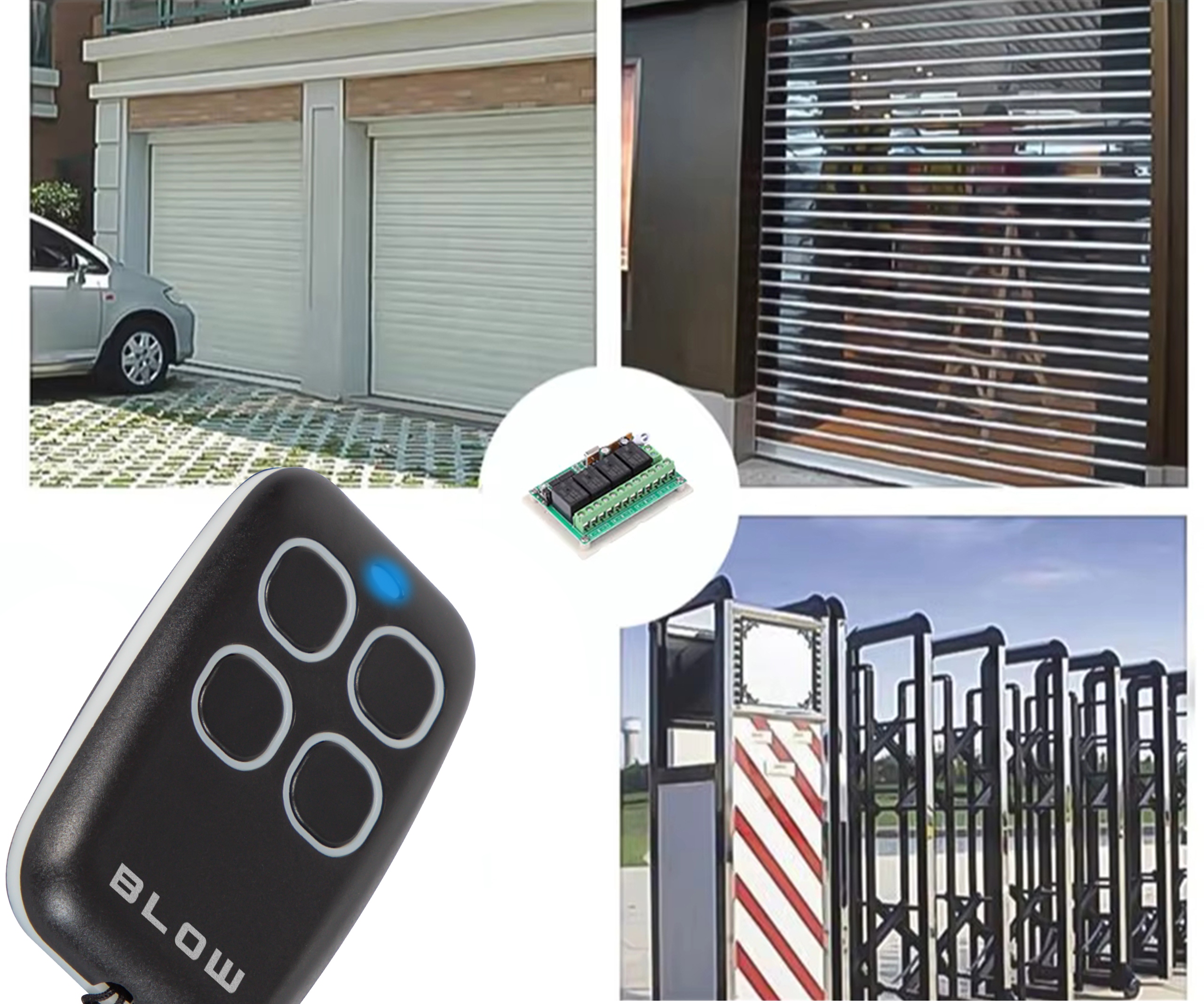 PILOT DO BRAMY UNIWERSALNY SAMOKOPIUJACY ALARM ROLET 433MHz 4 KANAŁOWY EAN (GTIN) 5900804146216