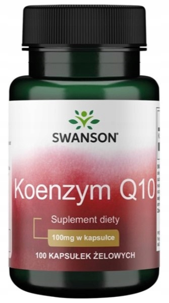 Swanson Koenzym Q10 100kap Krążenie Antyoksydant Spowalnia proces starzenia