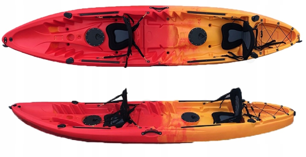 DWUOSOBOWY KAJAK TURYSTYCZNY SIT ON TOP ORINOKO 3 RODZINNY STABILNY