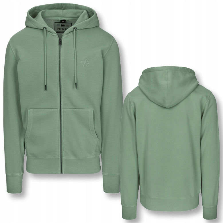 Pánská Rozepínací mikina s kapucí Pitbull Sportovní Washed Lancaster II
