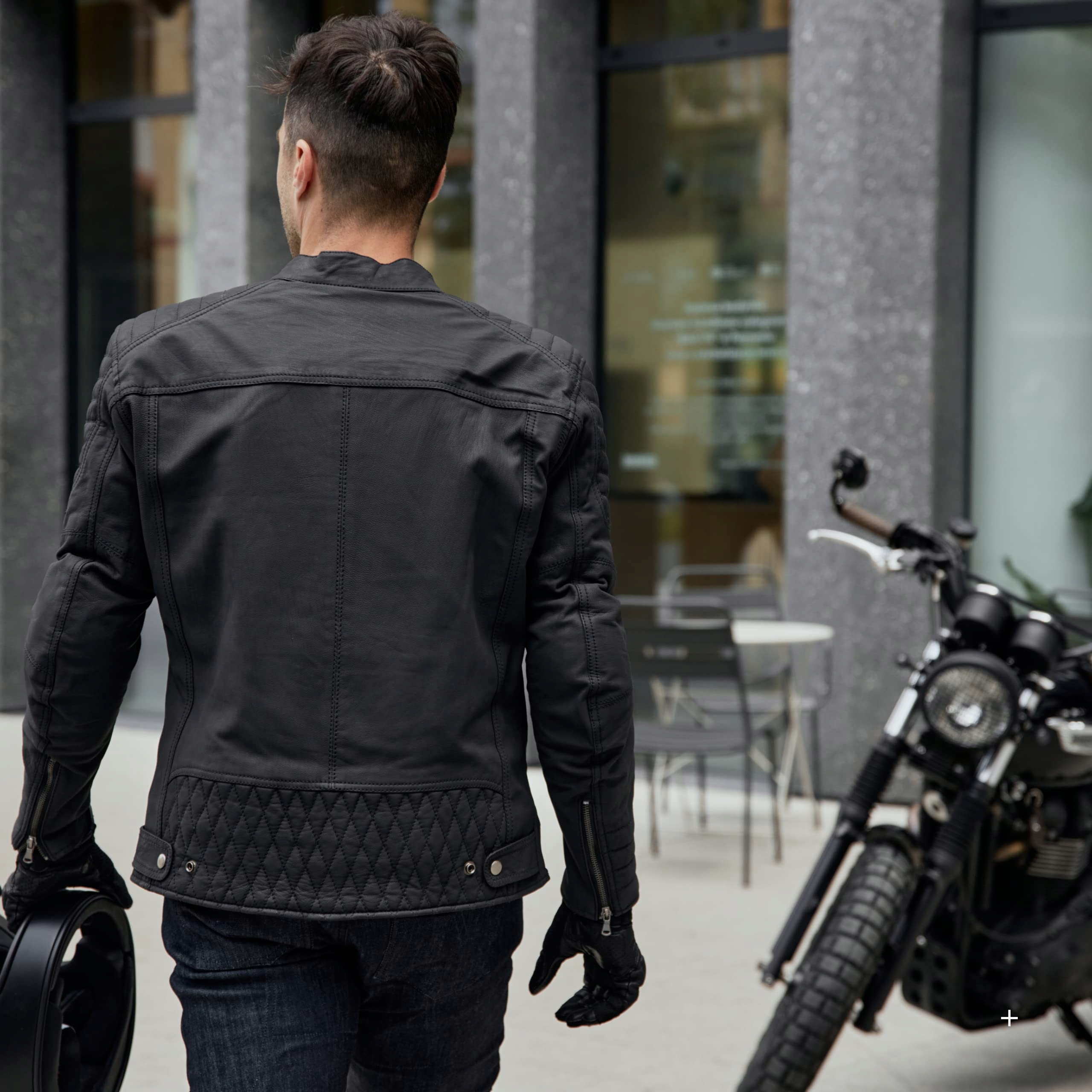 Leather Jacket Rebelhorn Hunter Pro Black Xl Rodzaj Męskie