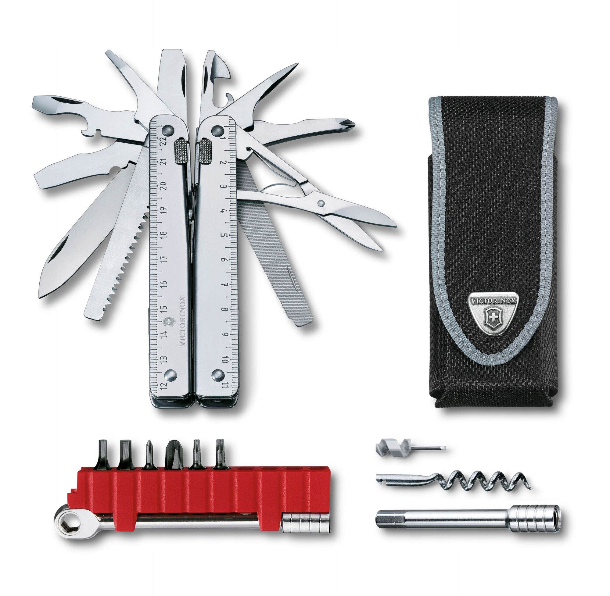 Victorinox 3.0339.N, Swiss Tool X Plus, 115mm, 39 funkcji, etui nylon