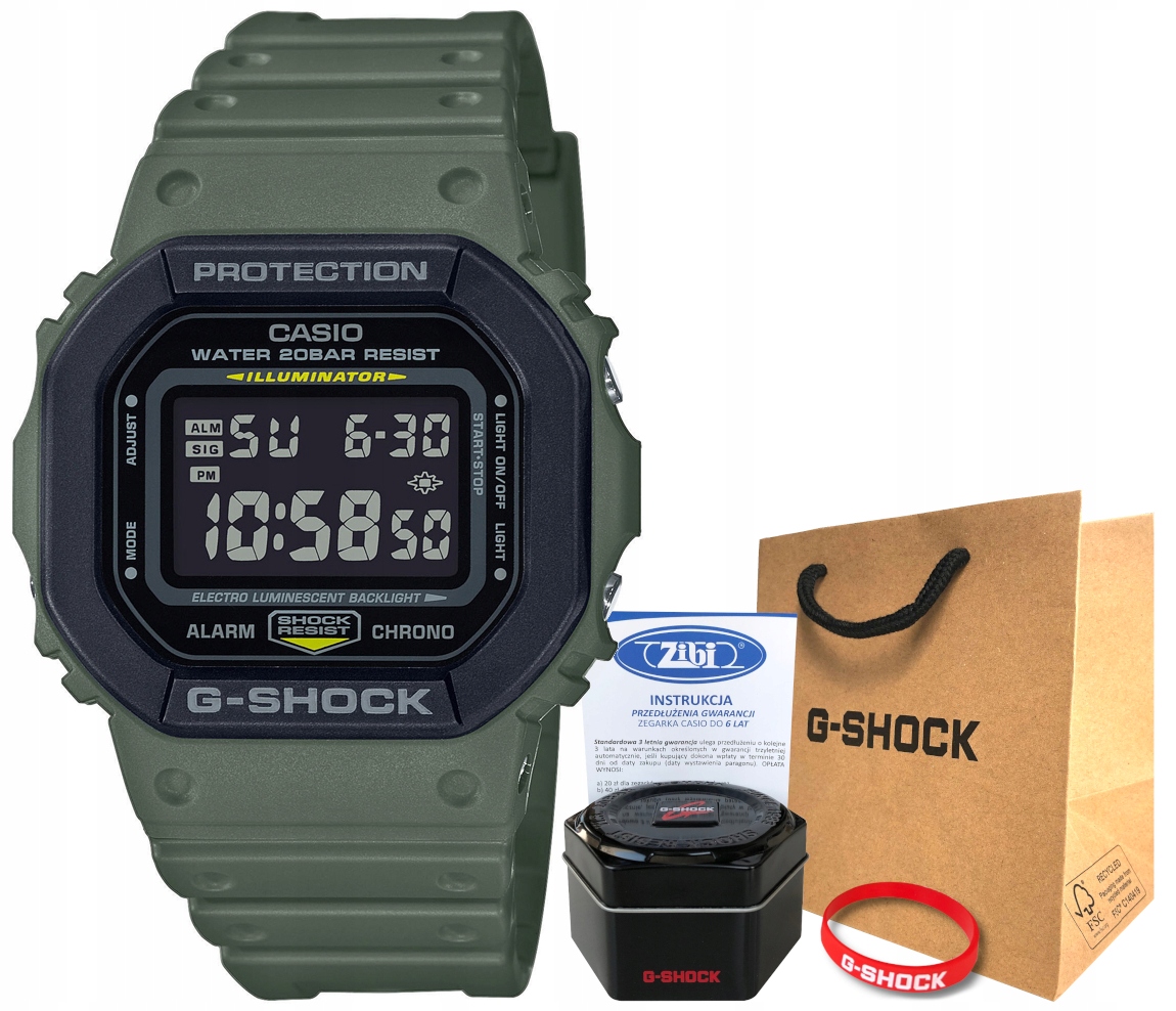 

Zegarek Casio G-shock DW-5610SU-3ER hologram