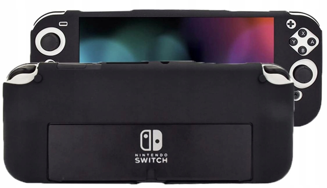 CASE ETUI SILIKONOWE NINTENDO SWITCH OLED CZARNE