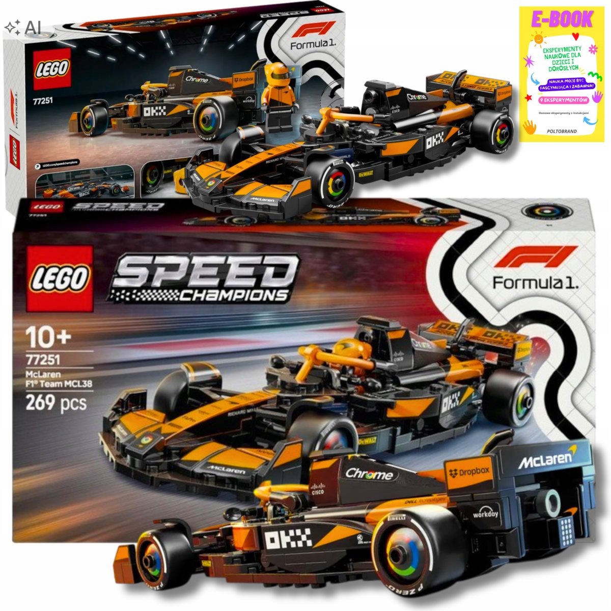 Lego Autko Speed Champions Bolid F1 Mclaren Team Dla Niego Ebook