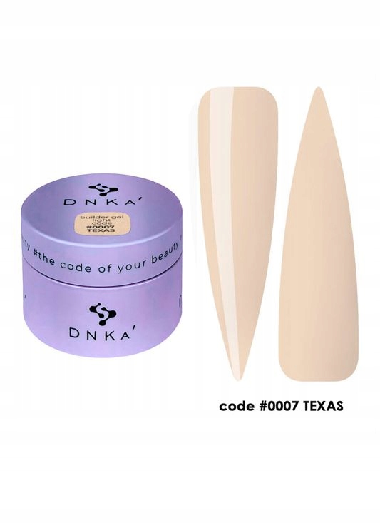 Dnka Stavěcí gel Light Texas #0007 30ml