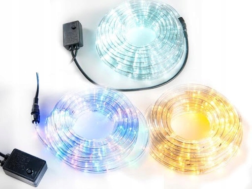 ZASILACZ DO WĘŻA ŚWIETLNEGO LED 8 FUNKCJI 3 żyłowy Zastosowanie na zewnątrz