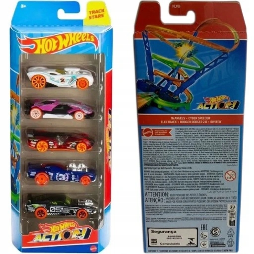 

Hot Wheels Zestaw 5-PAK Autka Resoraki Pięciopak