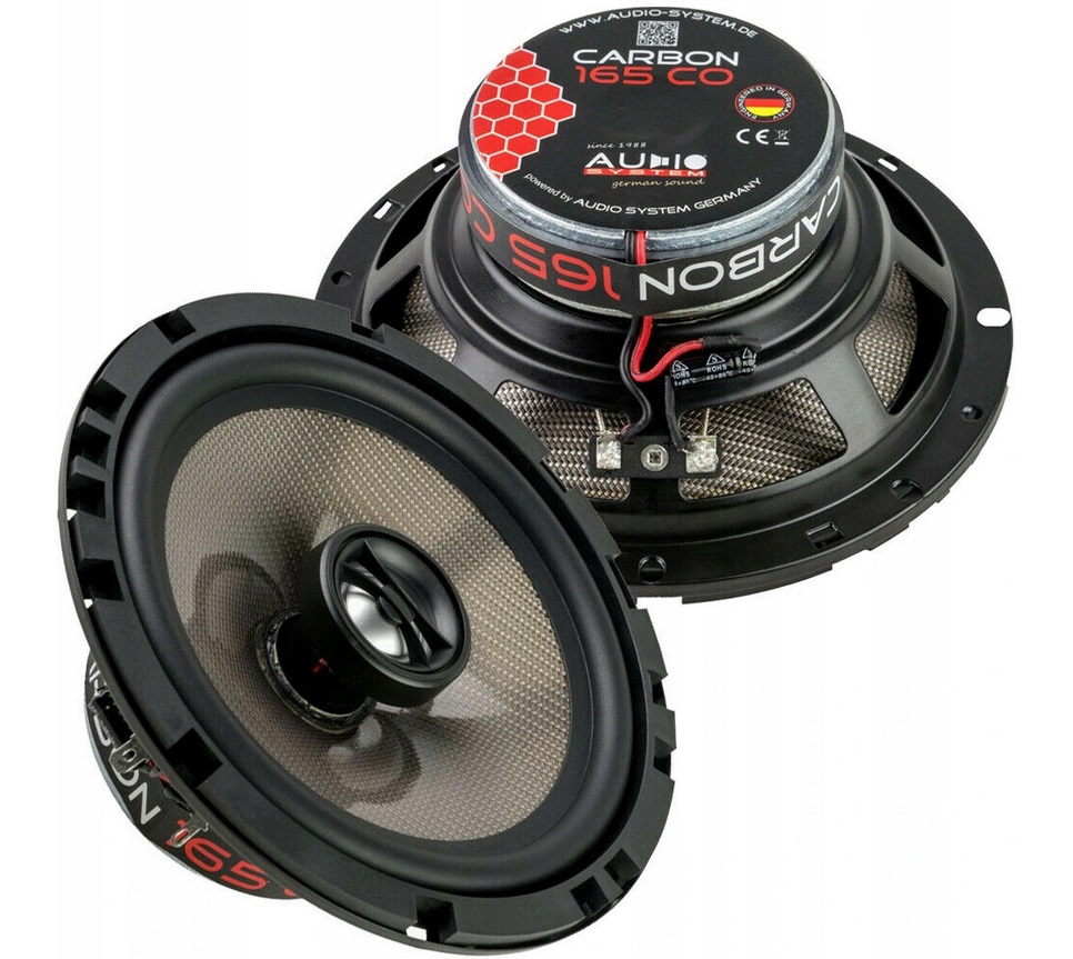Audio System Carbon 165CO Głośniki Współosiowe 165mm 70W Rms Zestaw