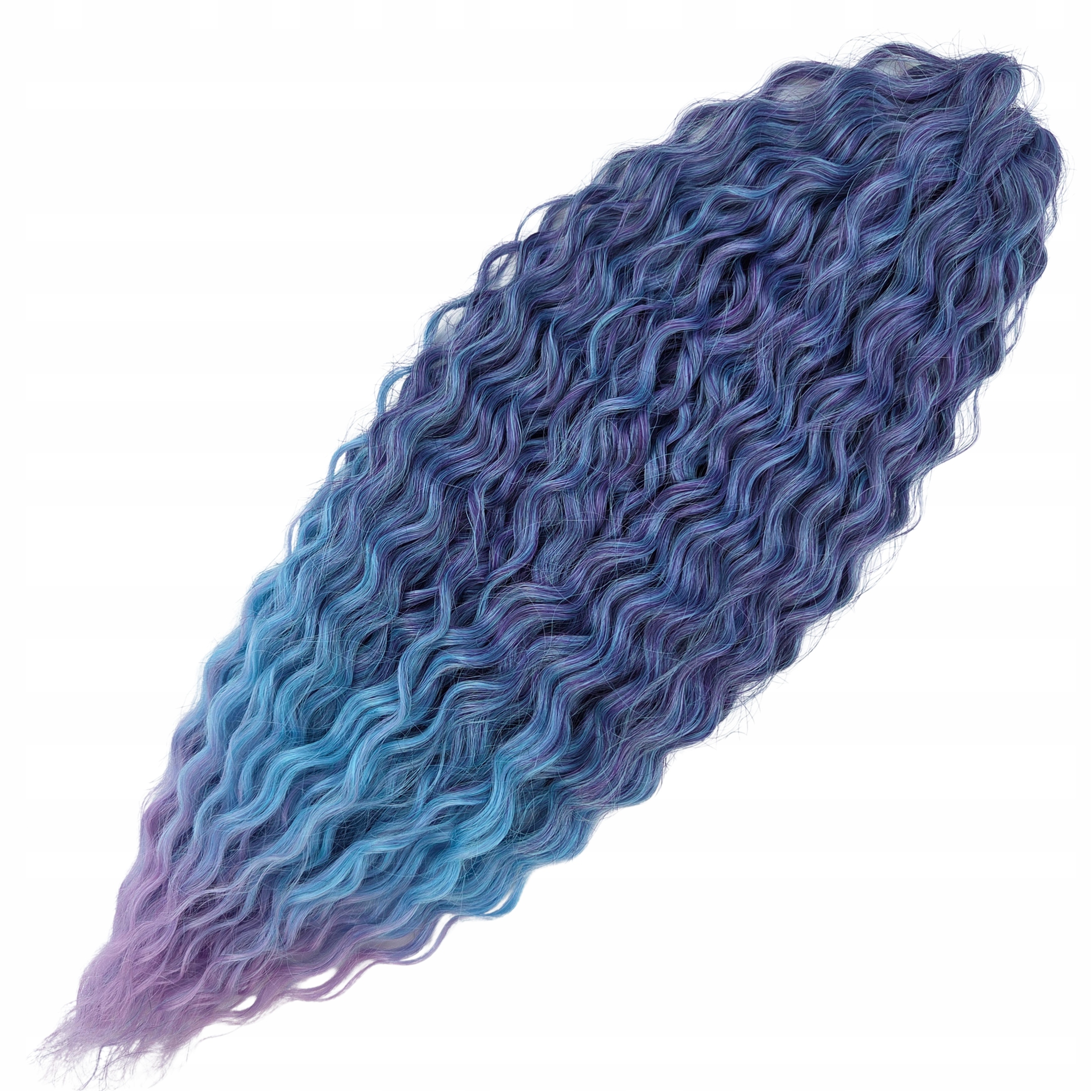 Włosy syntetyczne afroloki Ariel 300g Kolor: T-PBLUE(4) Arielki 55 cm