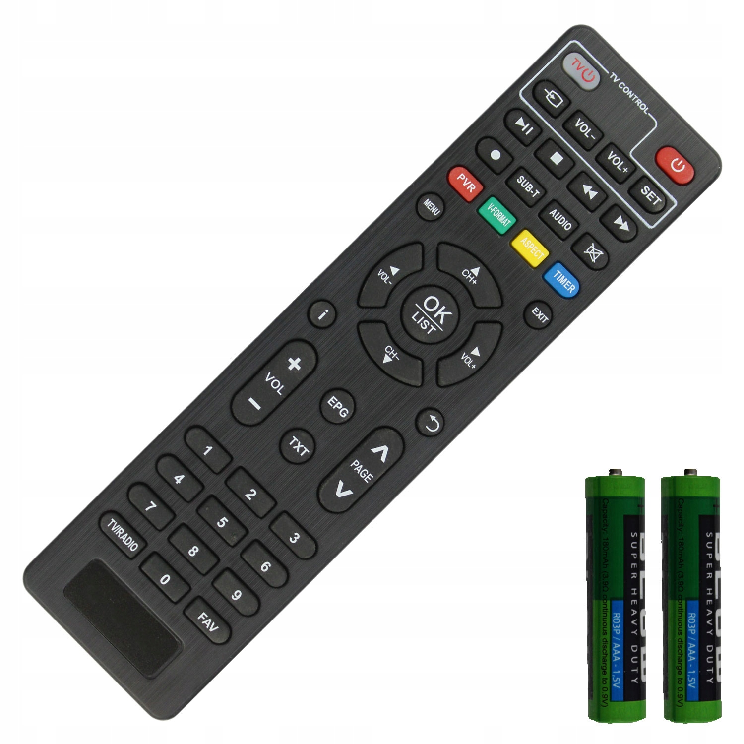 Pilot do dekodera DVB-T2 Ariva T40