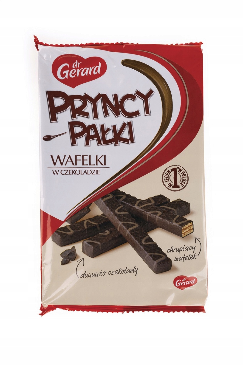 Wafle Pryncypałki Gerard w czekoladzie 200g 12szt