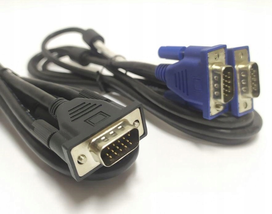 

Kabel Vga-vga, D-sub, monitor 1,8M Przewód Full Hd
